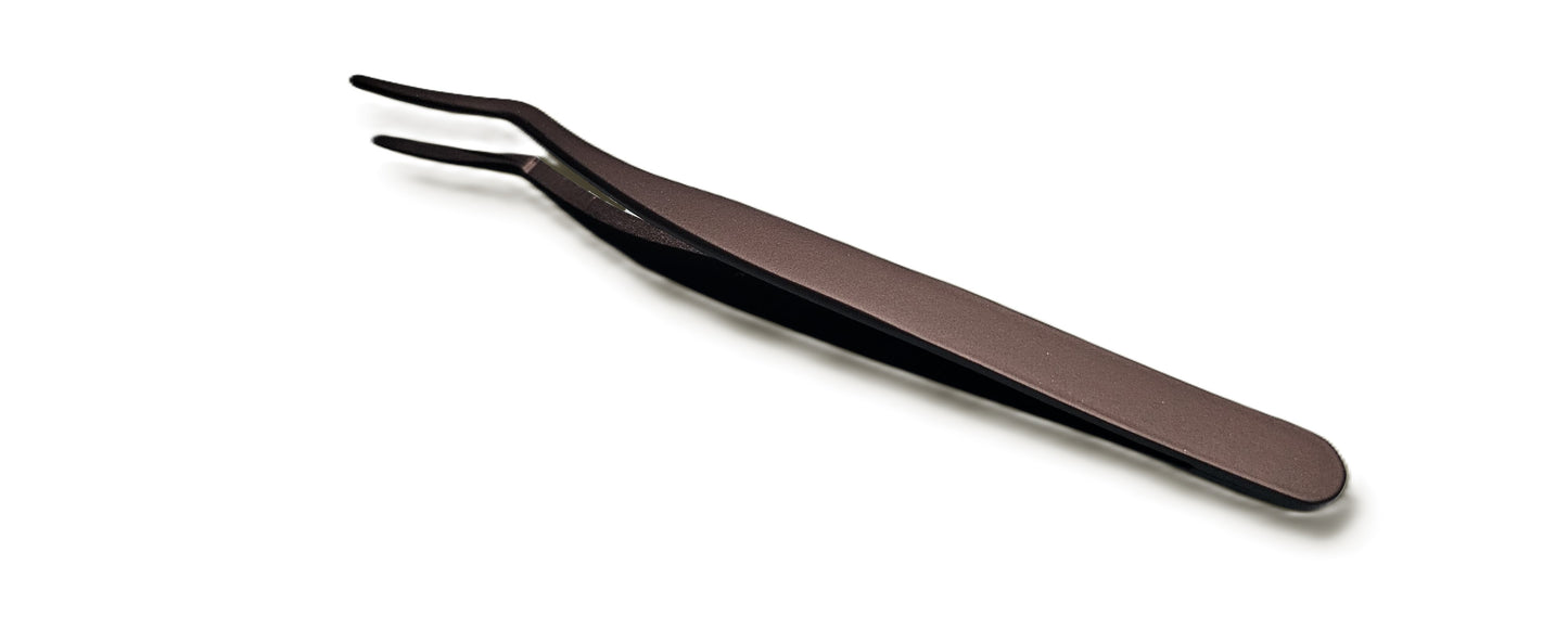 Lush Bee - Tweezer Curved - Black