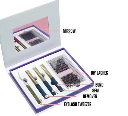 Lush Bee - DIY Eyelash Extension Kit - Tiffany 12mm - 14mm